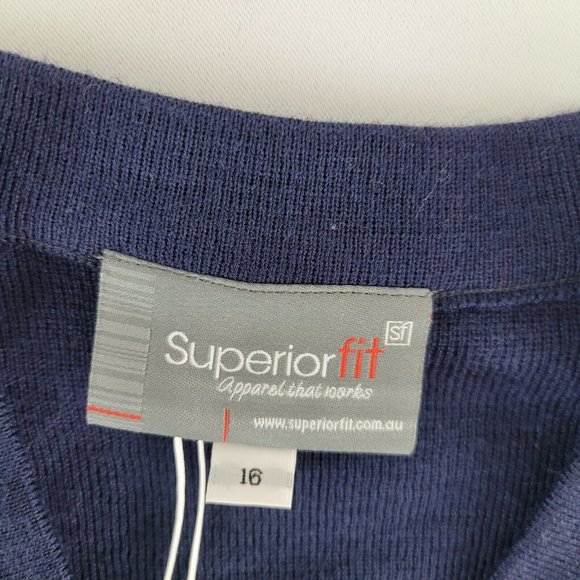 Wool sweater pullover jumper Eppaulets pilot patrol Military Commando Size 16 - Picture 2 of 12